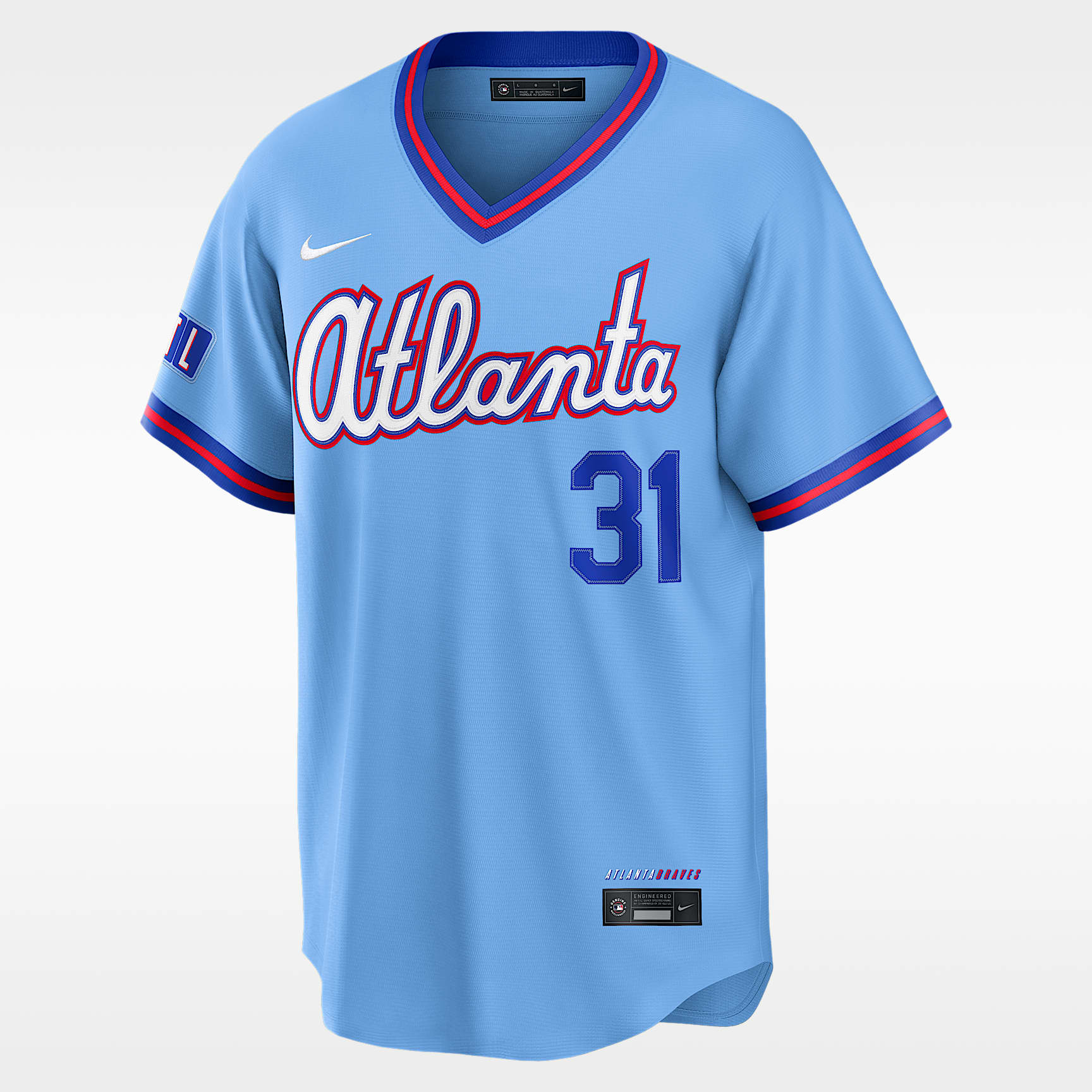 Greg Maddux Atlanta Braves City Connect Men's Nike MLB Stadium